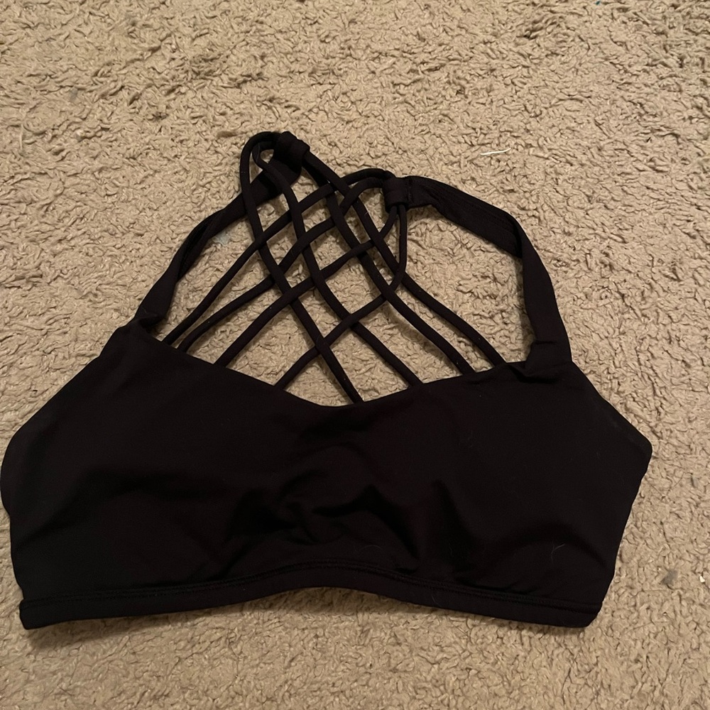Lululemon Free to be bra -Wild *Light Support black bra